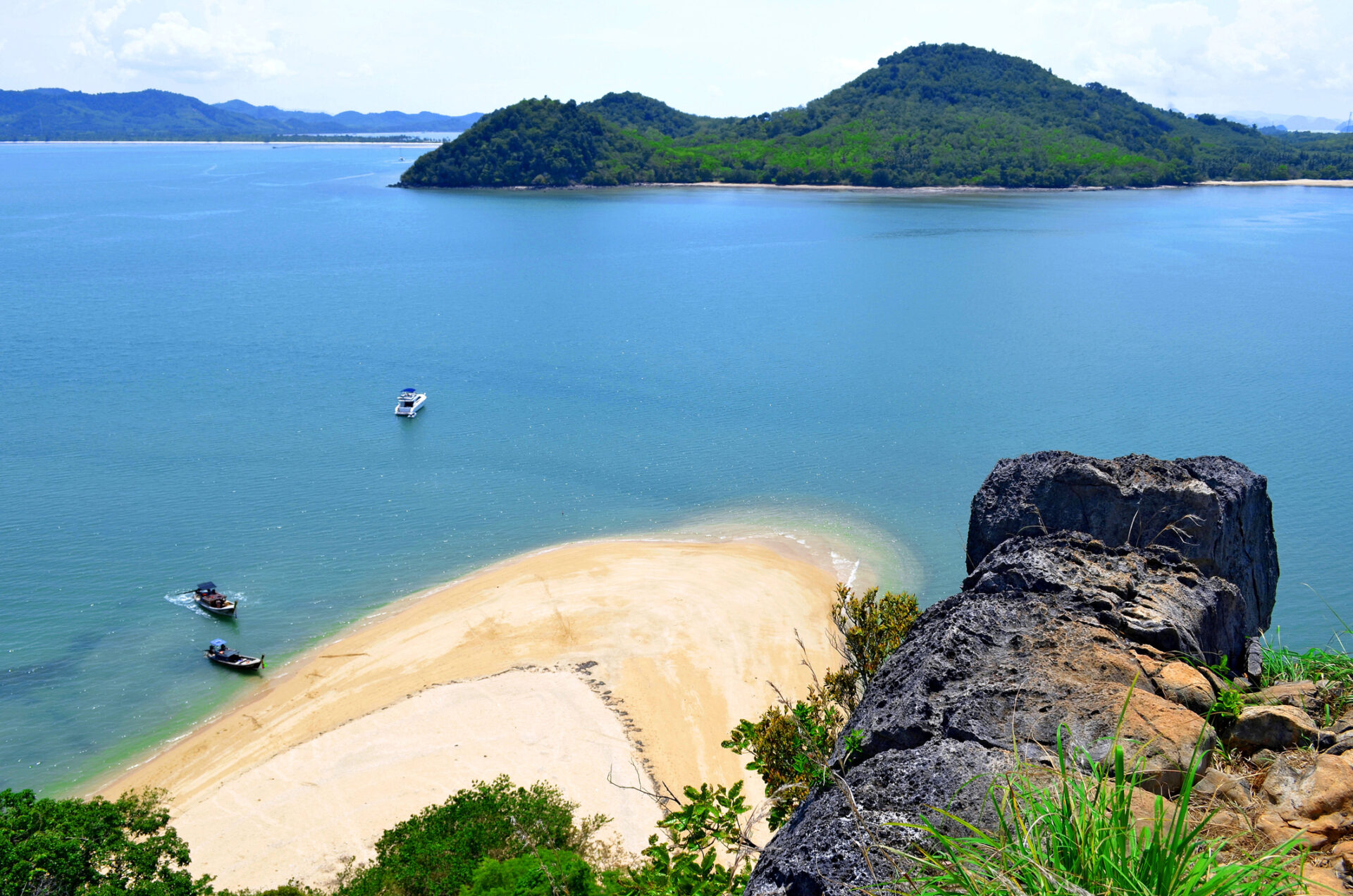 Phang Nga Bay strandudsigt foto