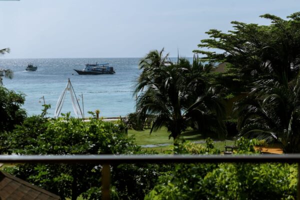 Bundhaya Villa med havudsigt fra balkon