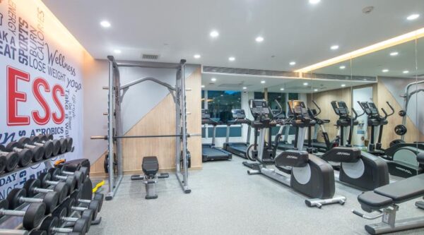 Ao Nang Centara Beach Resort fitnesscenter faciliteter og udstyr