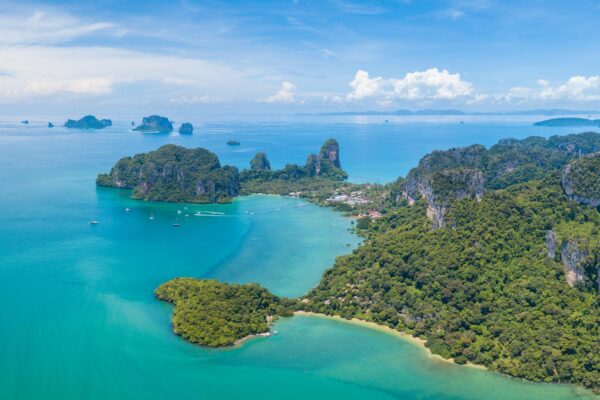 Luft tropiske Railay Bay Resort, Phuket Island, Thailand