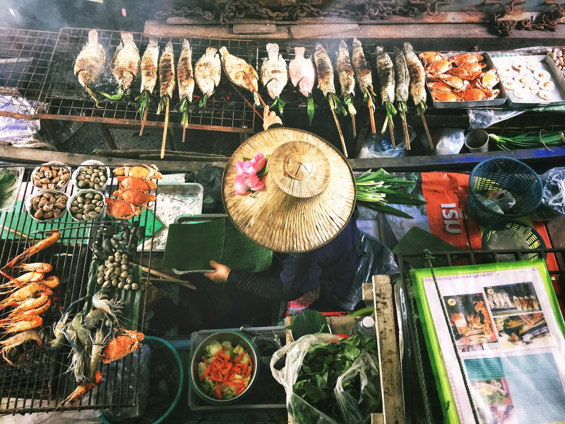 Gadekøkken i Thailand