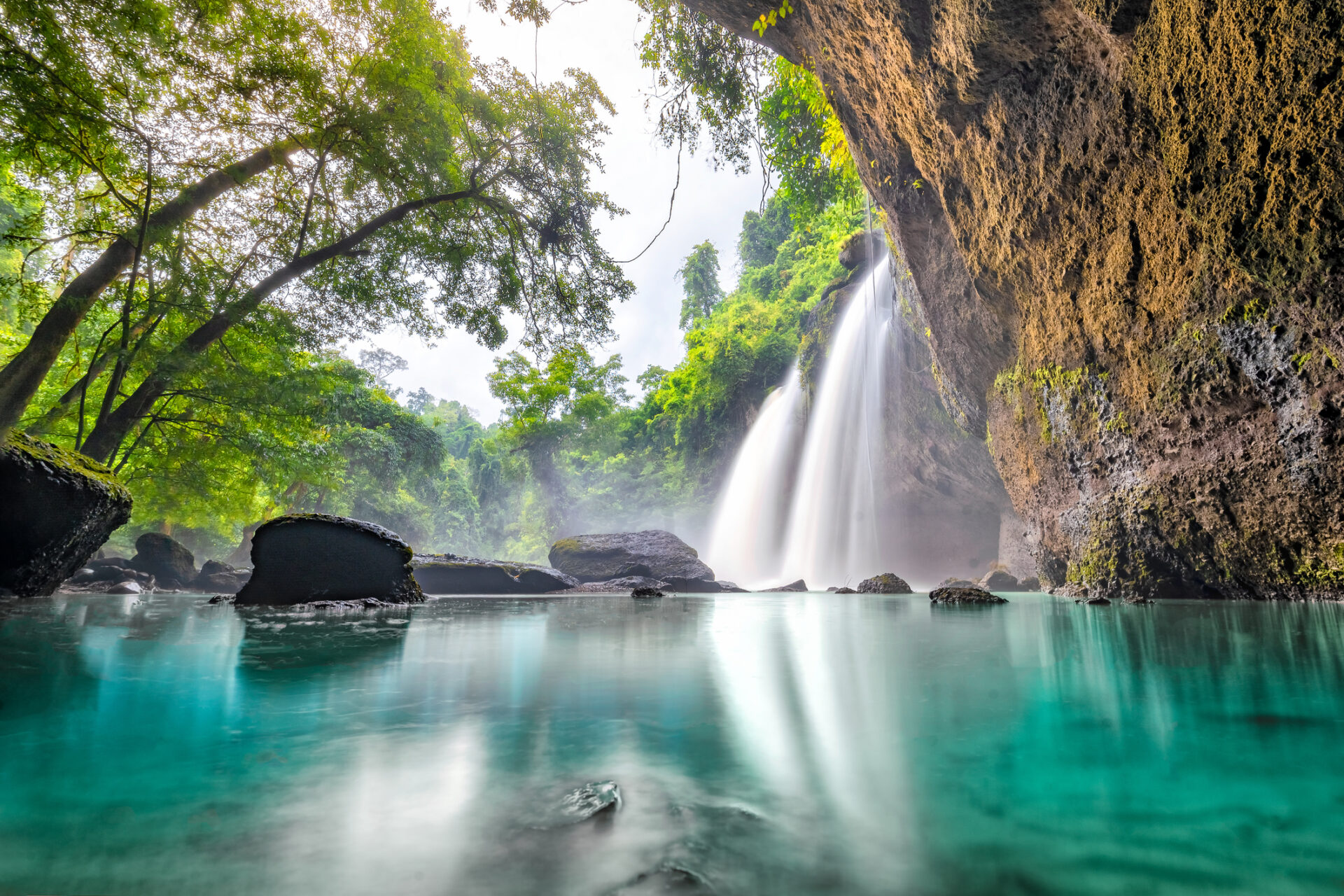 Vandfald i Khao Yai National Park