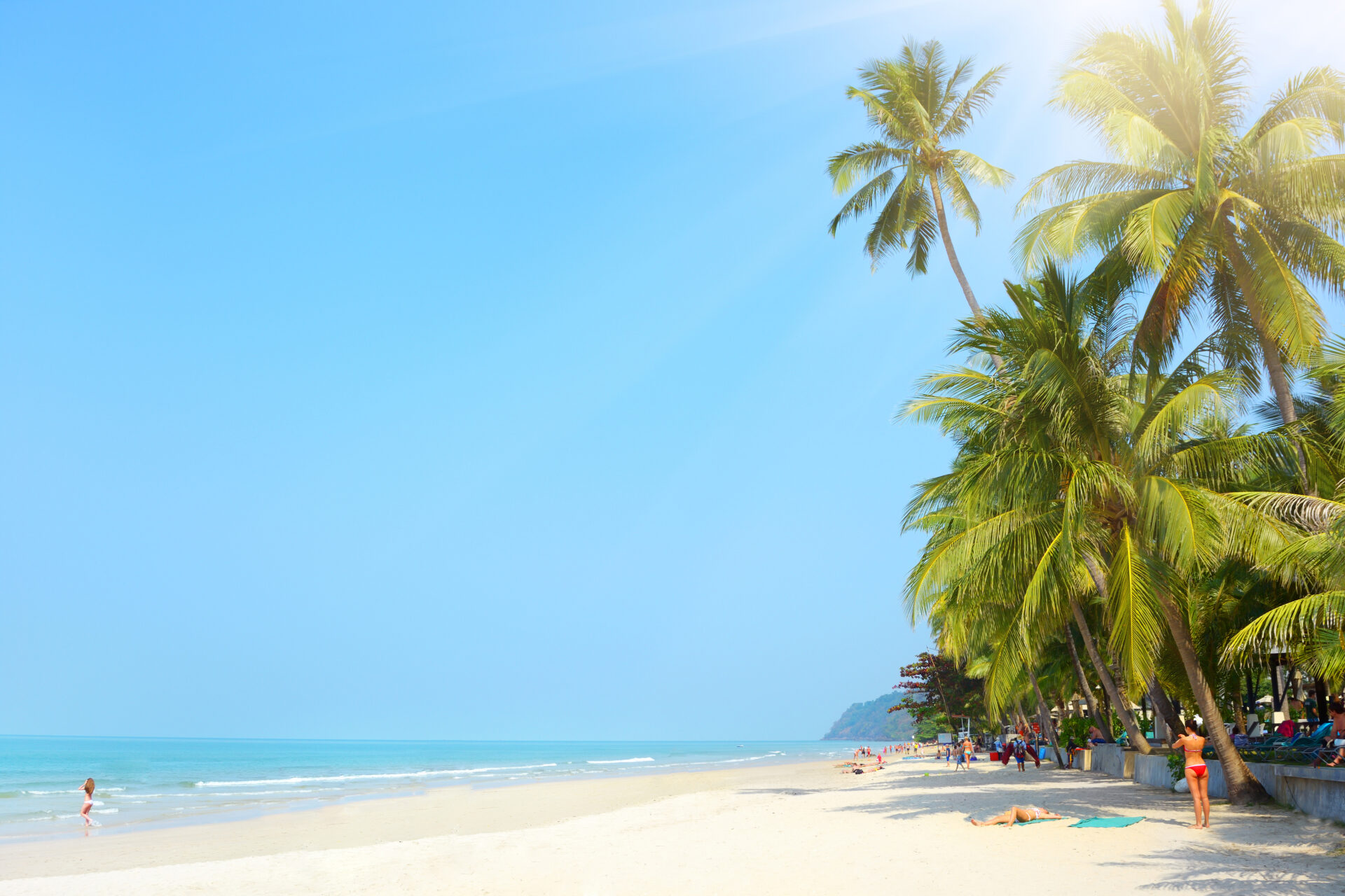 Tropisk strand på Koh Chang